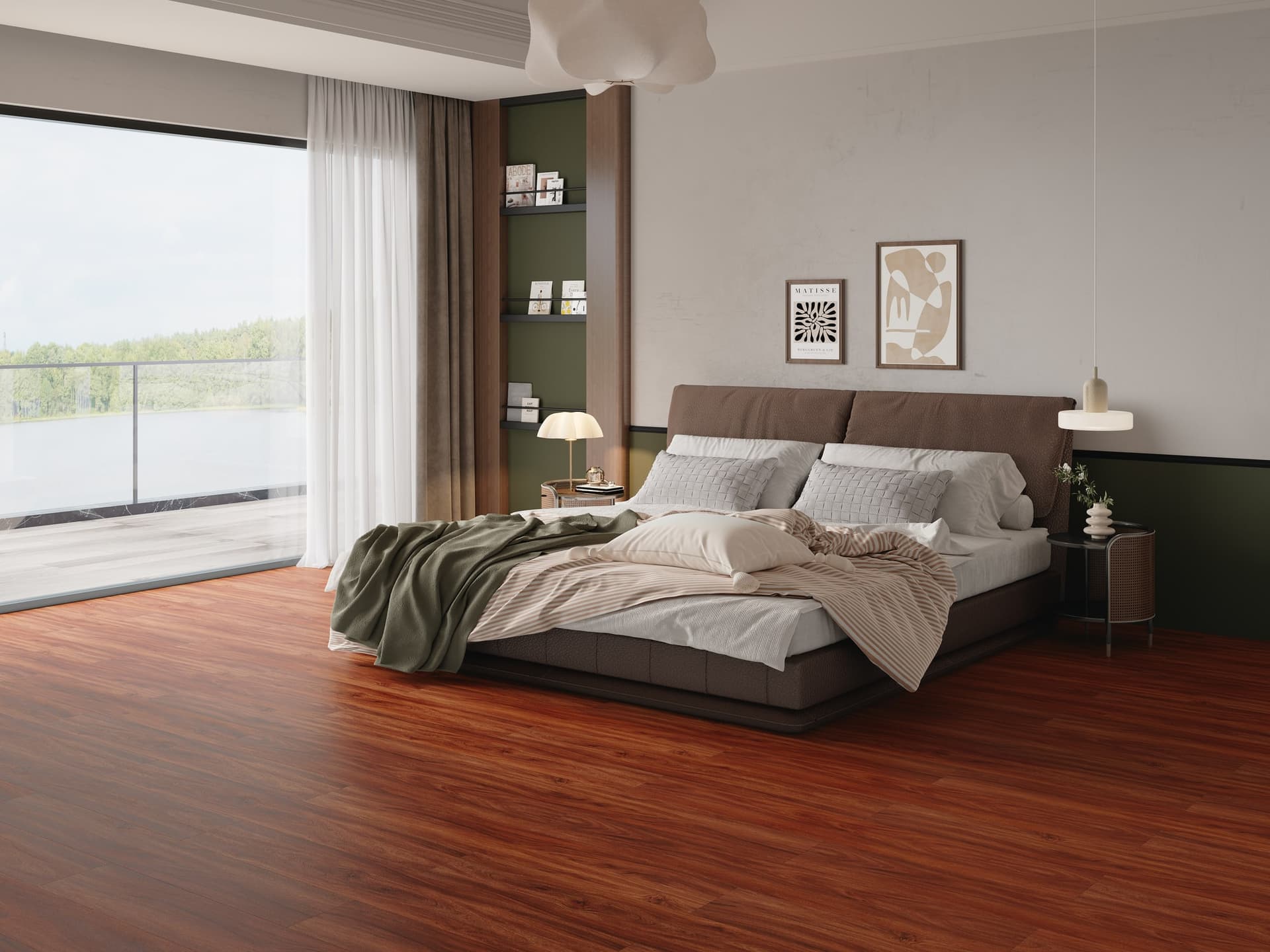 SPC Flooring - Caramel Oak design