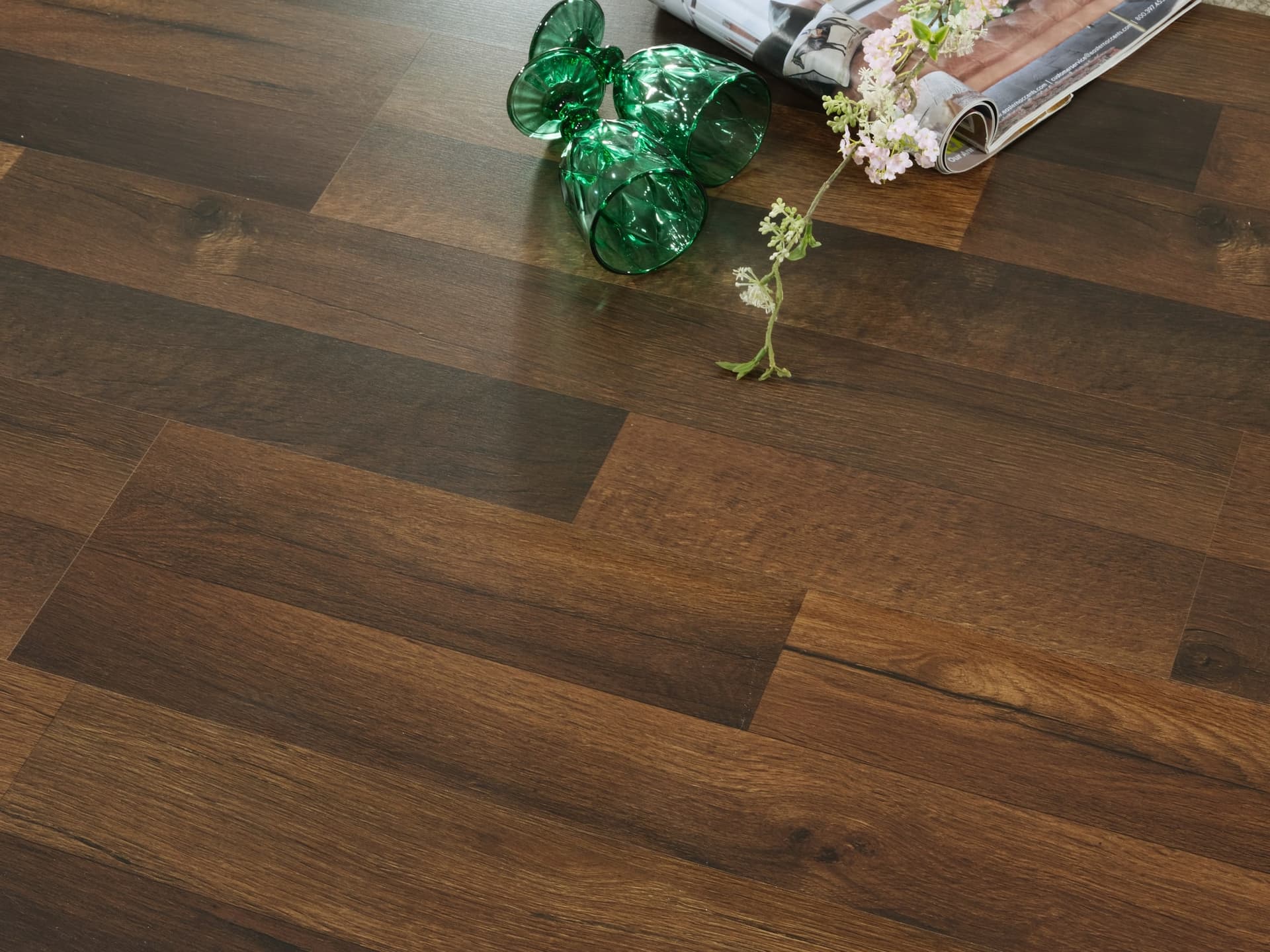 Laminate Flooring - Dark Oak