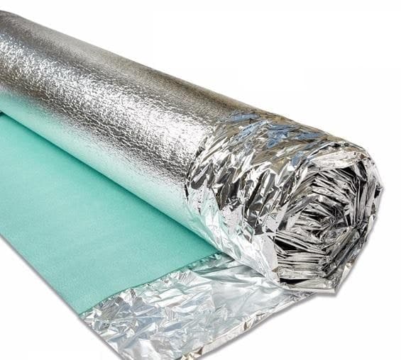 Flooring Underlay - 3mm Silver Underlay